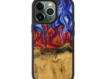 iPhone 13 Pro Wood Phone Case - Cordy (Fire & Ice, 737873) Cheap