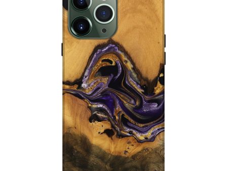 iPhone 13 Pro Max Wood Live Edge Phone Case - General (Purple, 736512) Supply