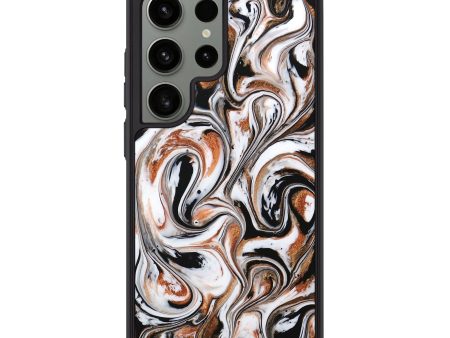 Galaxy S24 Ultra ResinArt Phone Case - Laine (Black & White, 737838) Fashion