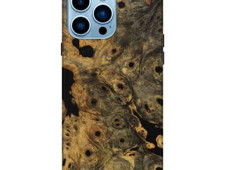 iPhone 14 Pro Max Wood Live Edge Phone Case - Charis (Wood Burl, 737694) For Sale