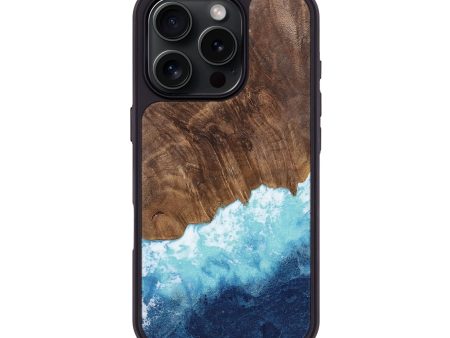 iPhone 16 Pro Wood Phone Case - Abbie (Coastal, 737651) Supply