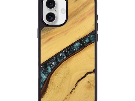 iPhone 16 Plus Wood Phone Case - Carmina (Cosmos, 738695) Hot on Sale