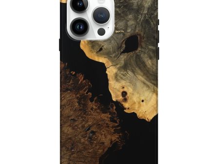 iPhone 15 Pro Max Wood Live Edge Phone Case - Artis (Wood Burl, 737688) For Sale