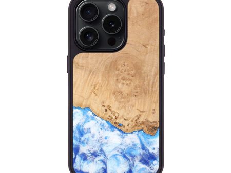 iPhone 15 Pro Wood Phone Case - Alysia (Coastal, 736715) Fashion