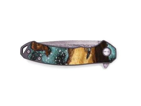 EDC Wood Pocket Knife - Aline (Cosmos, 736700) Hot on Sale