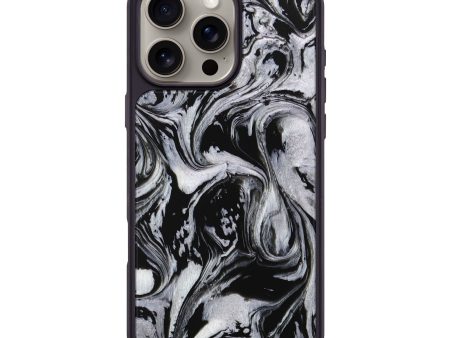 iPhone 16 Pro Max ResinArt Phone Case - Dorena (Black & White, 738259) For Discount